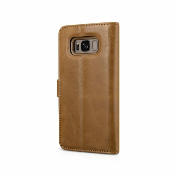 Genuine Leather Wallet Case For Samsung Galaxy S8