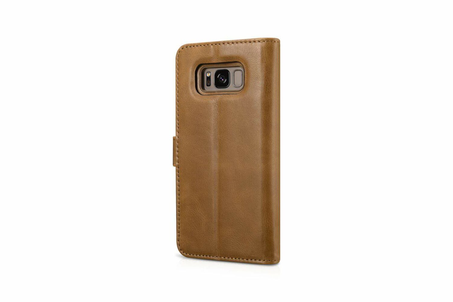 Genuine leather wallet case for samsung galaxy s8 - image 2