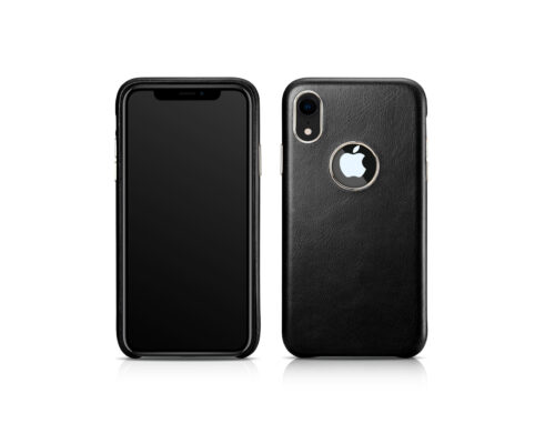 Genuine Leather Case - Exposed Logo For iPhone XS Max