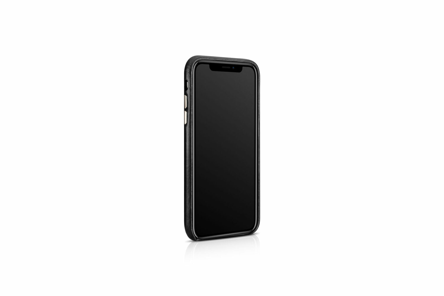 Genuine leather case - exposed logo for iphone xs max - image 2