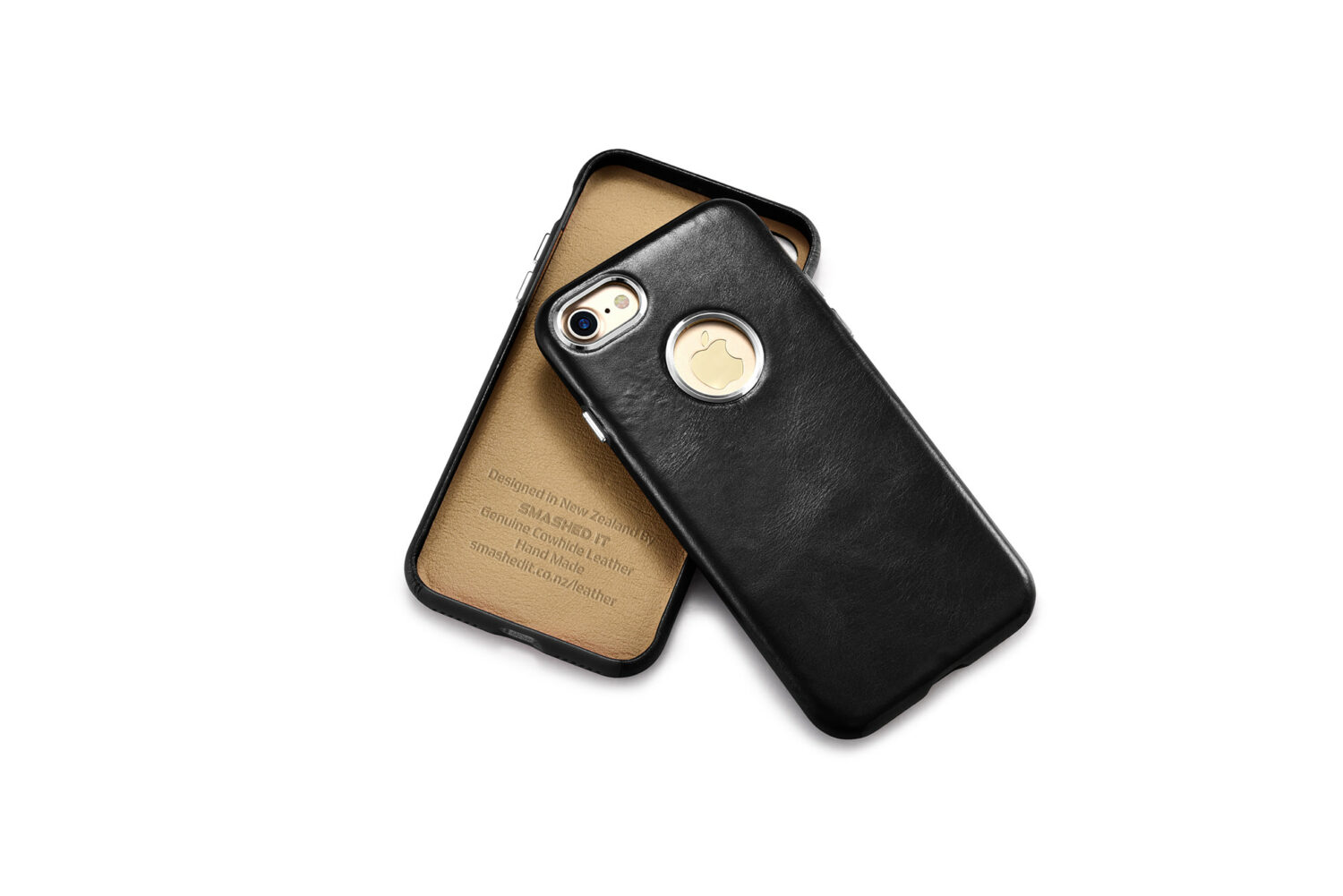 Genuine leather case for iphone 7 / 8 / se - exposed logo - image 3