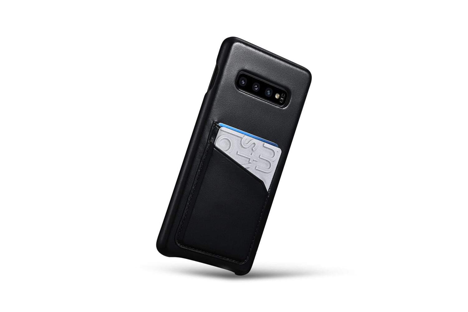 Genuine leather flip case for samsung galaxy s10 - image 6