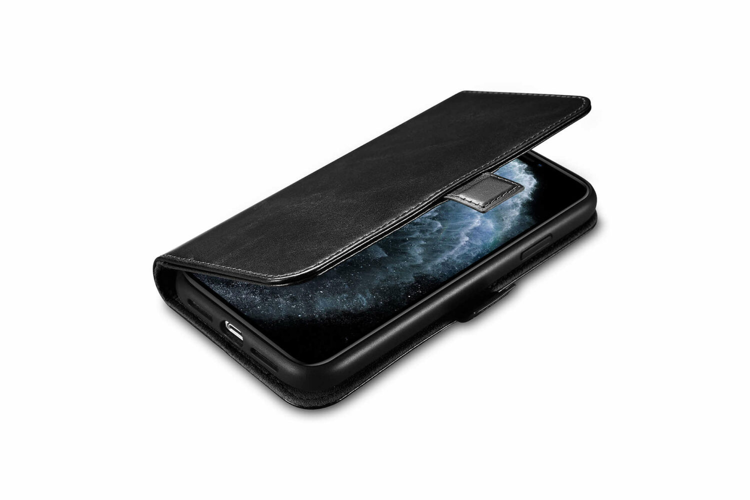 Genuine leather wallet case | 2 in 1 detachable | for iphone 11 pro max - image 2