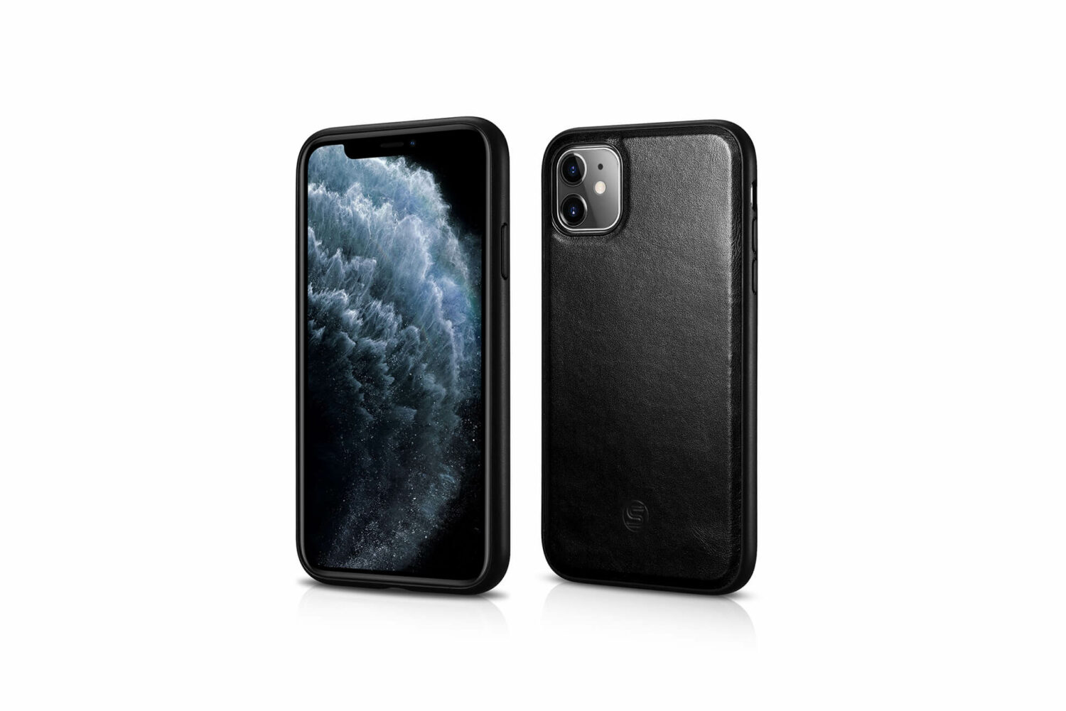 Genuine leather case for iphone 11