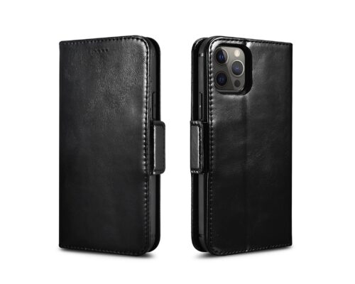 Genuine Leather Wallet Case | 2 in 1 Detachable | For iPhone 12 Pro Max