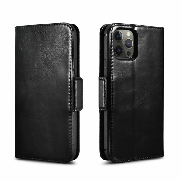 Genuine Leather Wallet Case | 2 in 1 Detachable | For iPhone 12 Pro Max