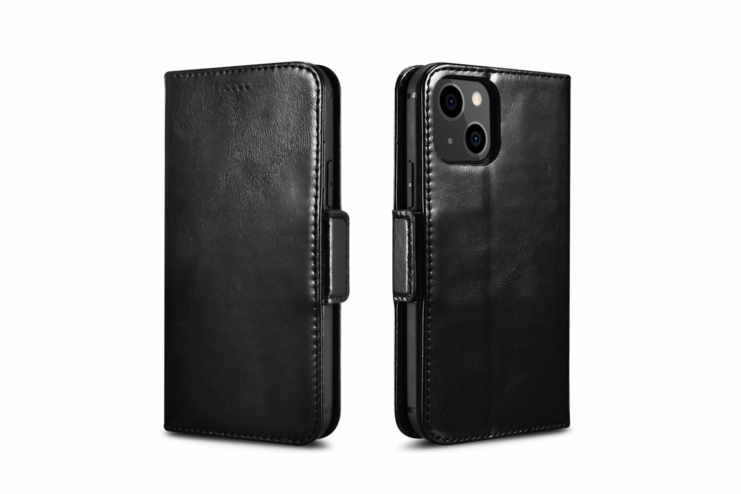 Genuine leather wallet case | 2 in 1 detachable | for iphone 13