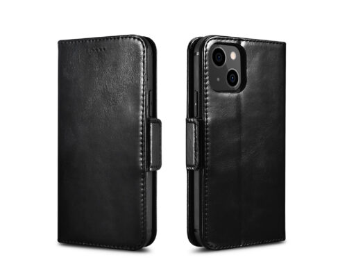 Genuine Leather Wallet Case | 2 in 1 Detachable | For iPhone 13