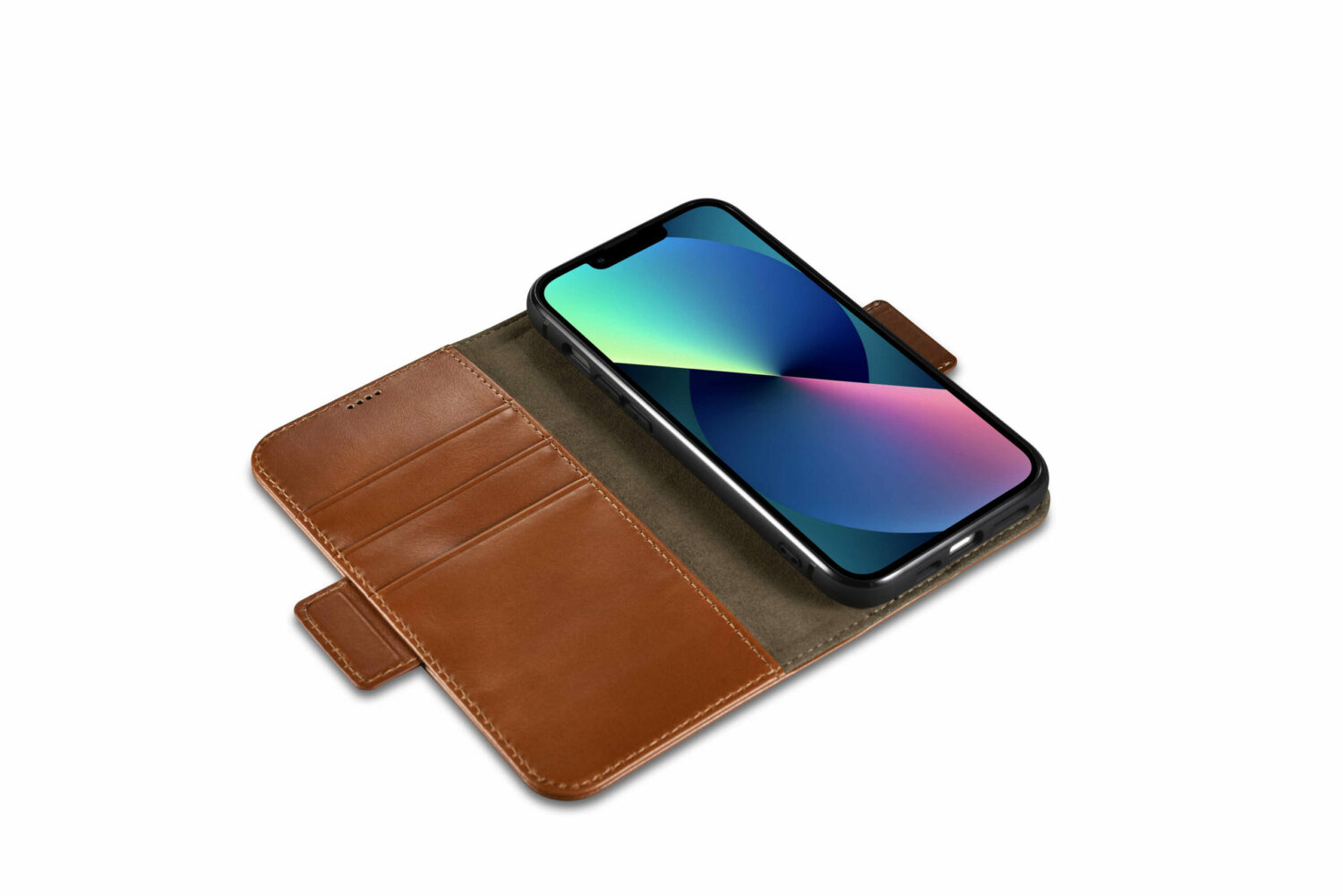 Genuine leather wallet case | 2 in 1 detachable | for iphone 13 pro - image 3