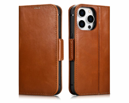 Genuine Leather Wallet Case | 2 in 1 Detachable | For iPhone 14 Pro Max